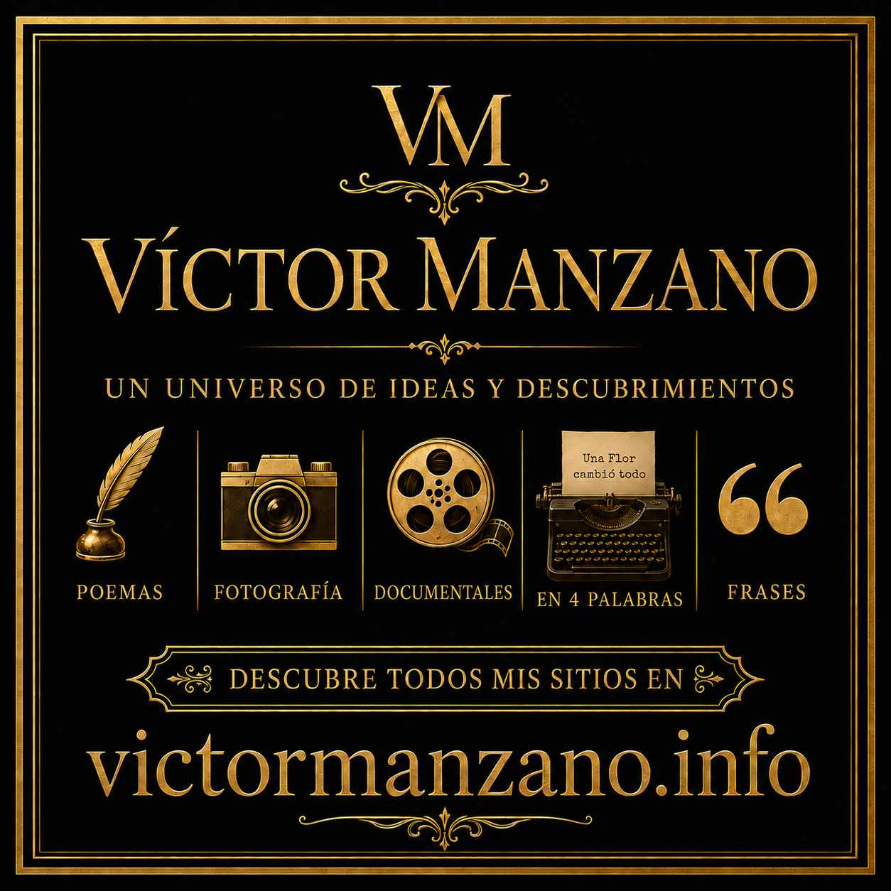 Los sitios de Víctor Manzano Vélez